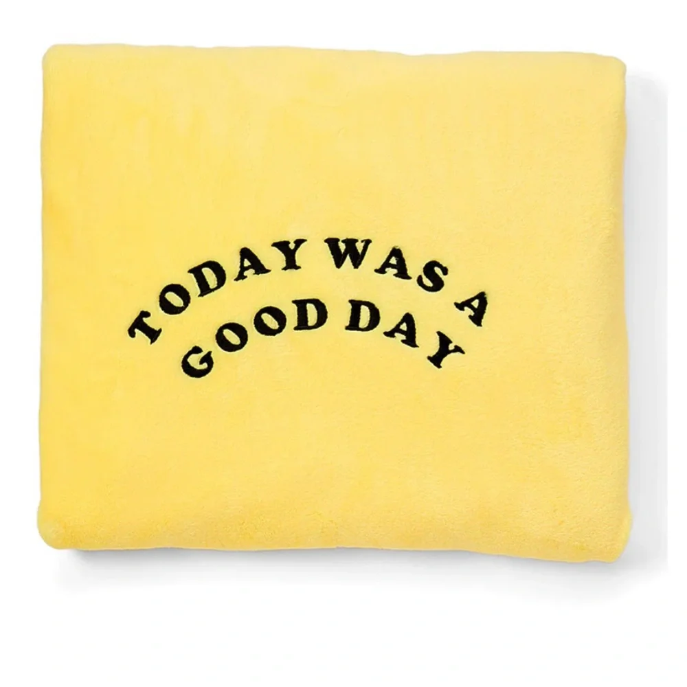 Copus Pocus TODAY WAS A GOOD DAY PLUSH FLEECE NAP BLANKET NEW - Picture 2 of 2